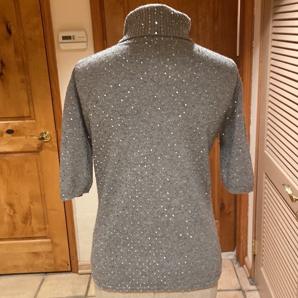 Cashmere with sequin sweater - Picture 4 of 7